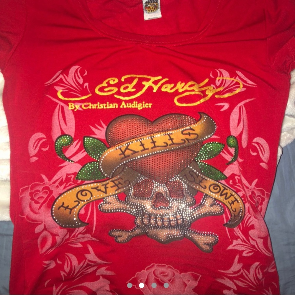 Ed Hardy Tee for @yikesyara